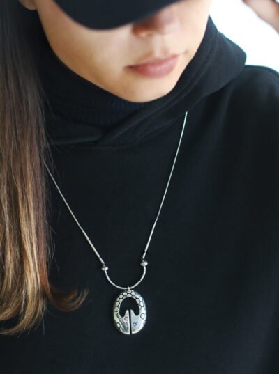 Handcrafted Lingling-o Pendant Necklace: A Traditional Filipino Symbol of Heritage