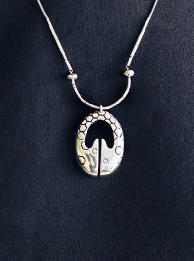 Handcrafted Lingling-o Pendant Necklace: A Traditional Filipino Symbol of Heritage