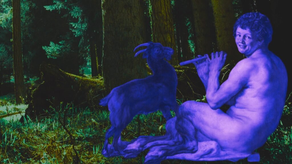 Exploring the duality of wildness and wisdom in ancient lore of Satyr Faun Pan