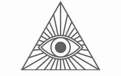 All seeing eye symbol the eye of providence